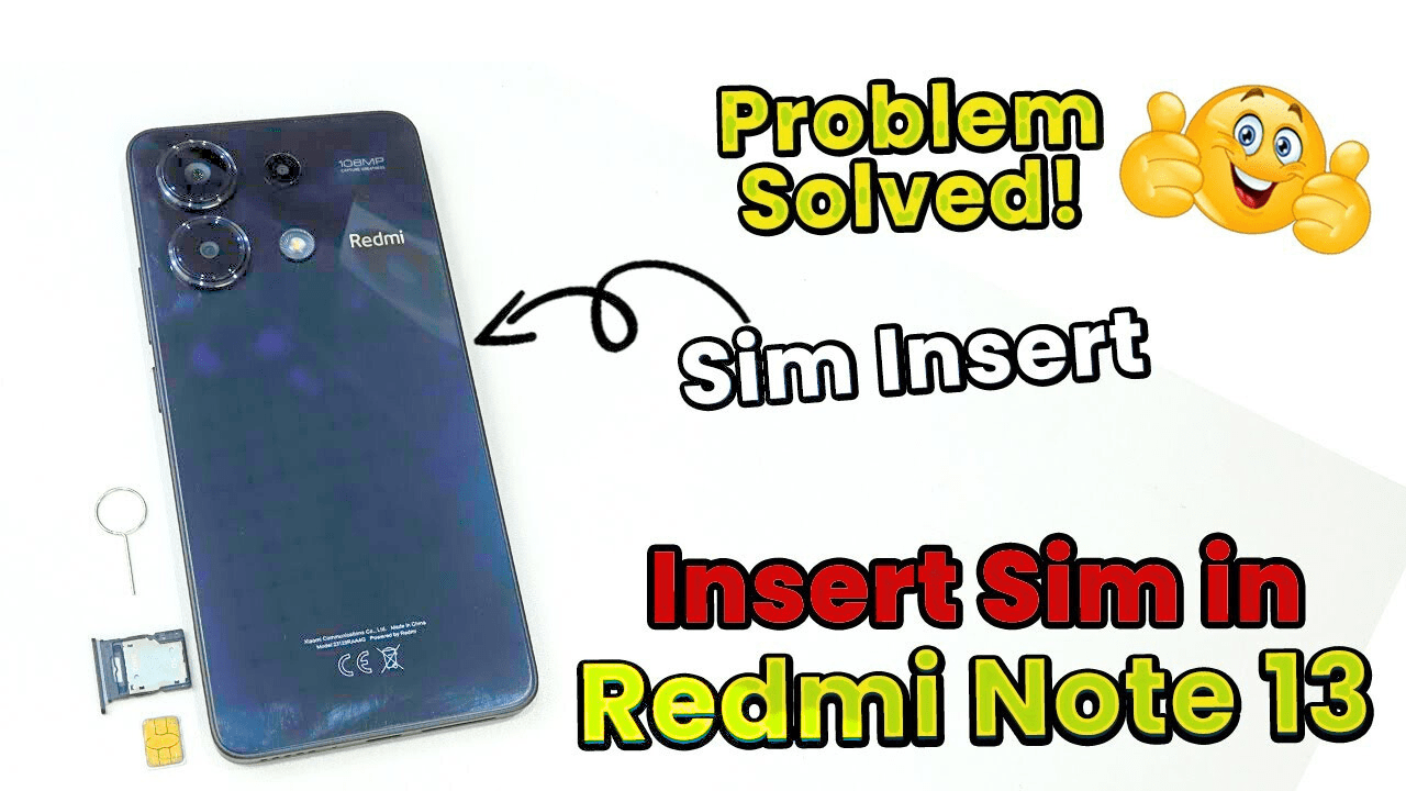 how to insert sim in redmi note 11 pro