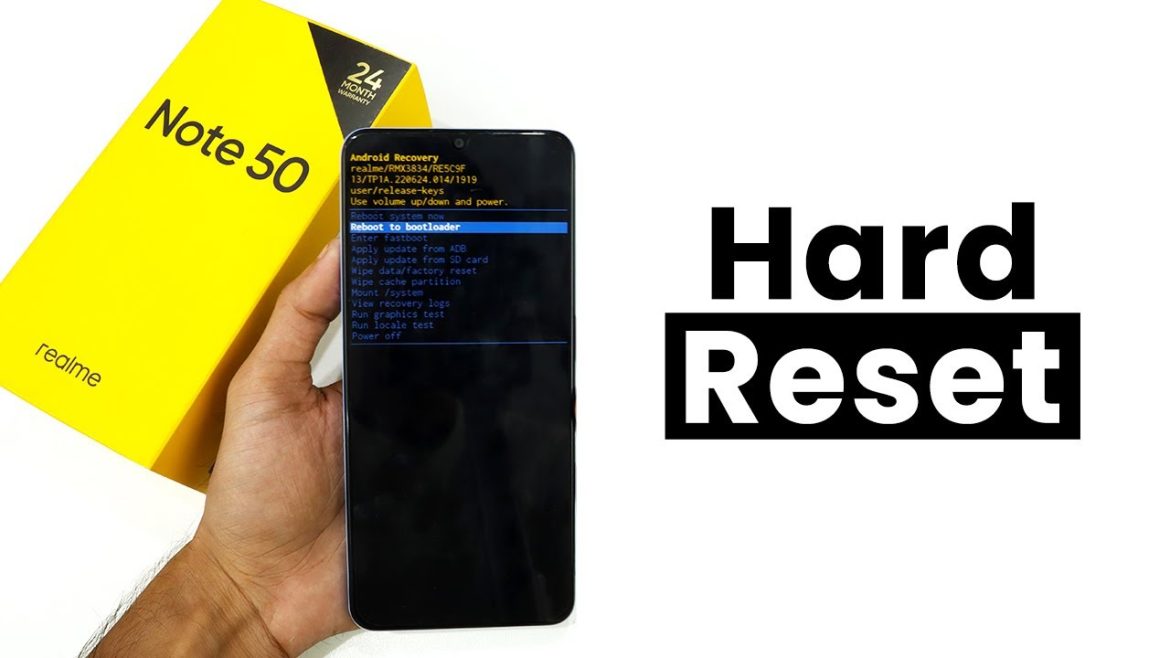 How to Hard Reset Realme Note 50 | Factory Reset
