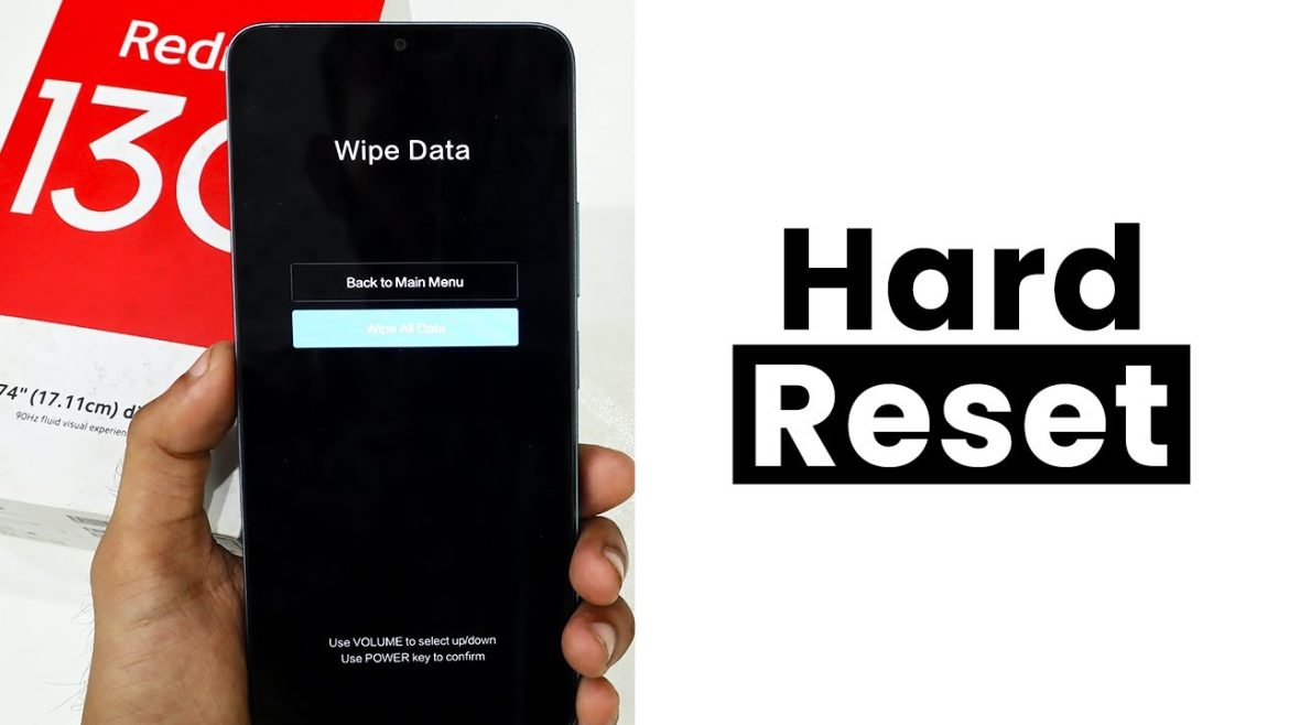 How to Hard Reset Redmi 13C | Factory Reset