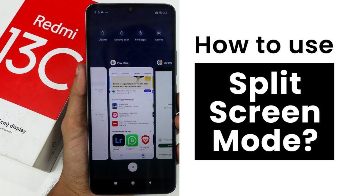 Does Redmi 13C have Split Screen Mode? Use Split Screen In Redmi 13C
