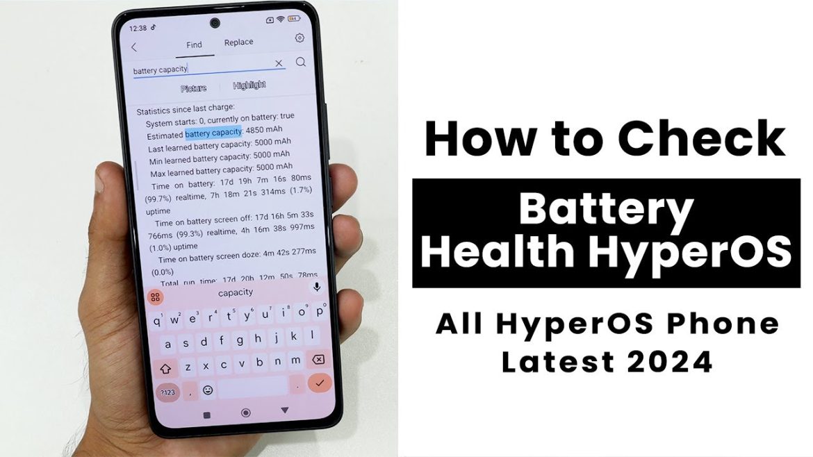 [Latest 2024] How to Check Battery Health In All HyperOS Phone