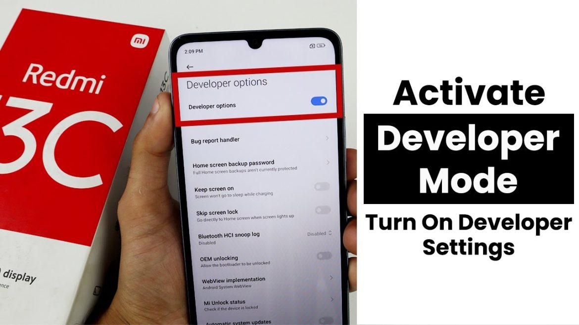 Activate Developer Mode in Redmi 13C | Turn On Developer Settings