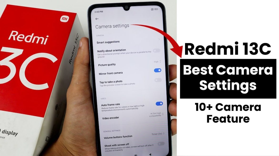 Best Camera Settings in Redmi 13C | 10+ Camera Feature
