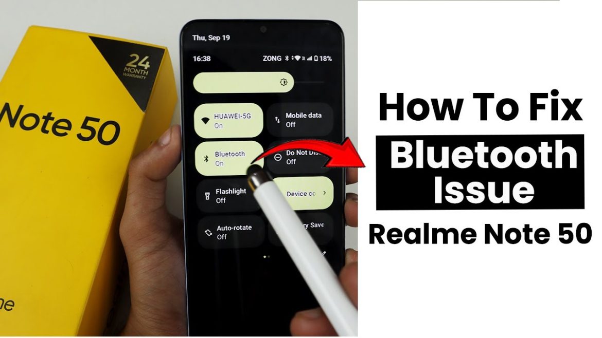 How to Fix Bluetooth Issue In Realme Note 50 | Solve Bluetooth Problem