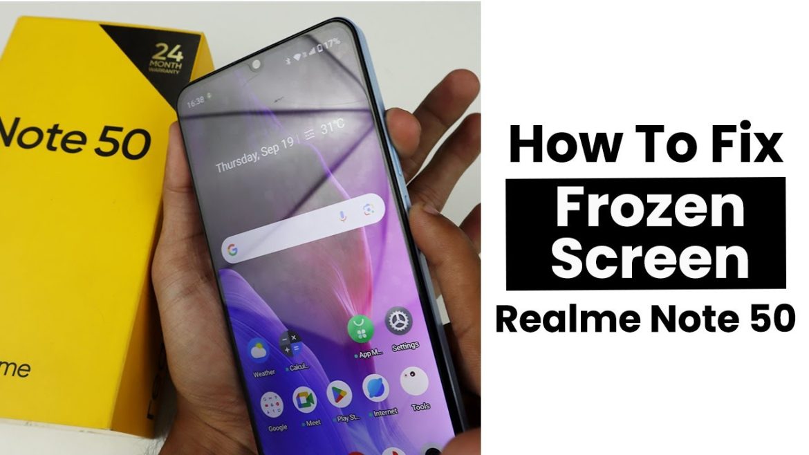 How to Fix Frozen Screen Realme Note 50 | Solve Lag Problem