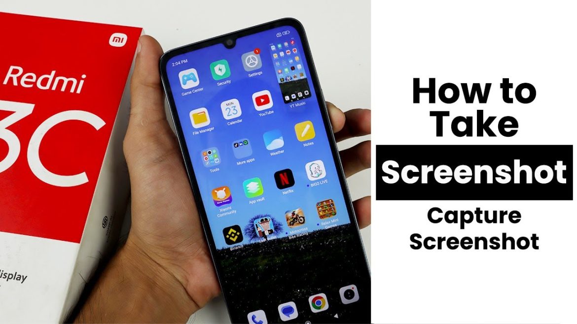 How to Take Screenshot In Redmi 13C | Capture Screenshot