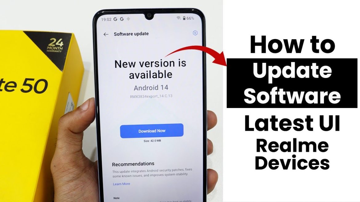 How to Update System Software In Any Realme Device