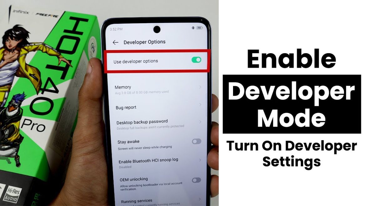 Enable Developer Mode in Infinix Hot 40 Pro | Turn On Developer Settings