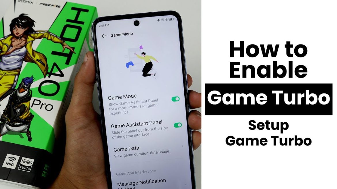 How to Enable Game Turbo In Infinix Hot 40 Pro | Setup Game Turbo